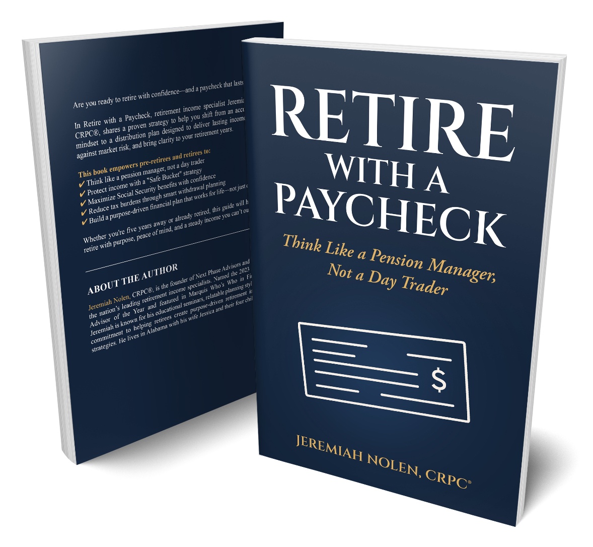 Retire with a Paycheck by Jeremiah Nolen, CRPC — book cover